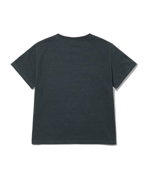PHYSICAL DEPARTMENT（フィジカル デパートメント）の「ウーマンズブラータイポ半袖Tシャツ_チャコール（Tシャツ/カットソー・レディース・その他・MEDIUM/SMALL）」の6枚目の写真