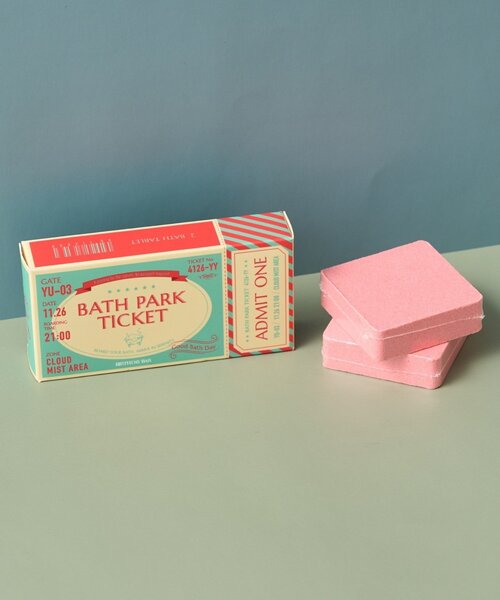 BIRTHDAY BAR(バースデイバー)の「BATH PARK TICEKET BATH TABLET(入浴剤・バスケア・レディース・グリーン/オレンジ・0)」の1枚目の写真