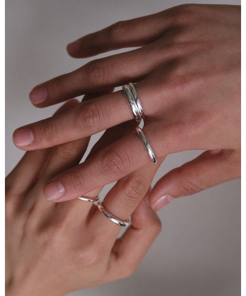 ANOTHERLAYER(アナザーレイヤー)の「3mm Donut Ring (silver925)(リング・レディース・その他・5/7/9/11/13/15 /17/19)」の1枚目の写真