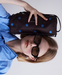 MAISON SPECIAL（メゾンスペシャル）の「Dot Narrow Double Zip Boston ドットナローダブルジップボストン（ボストンバッグ）」