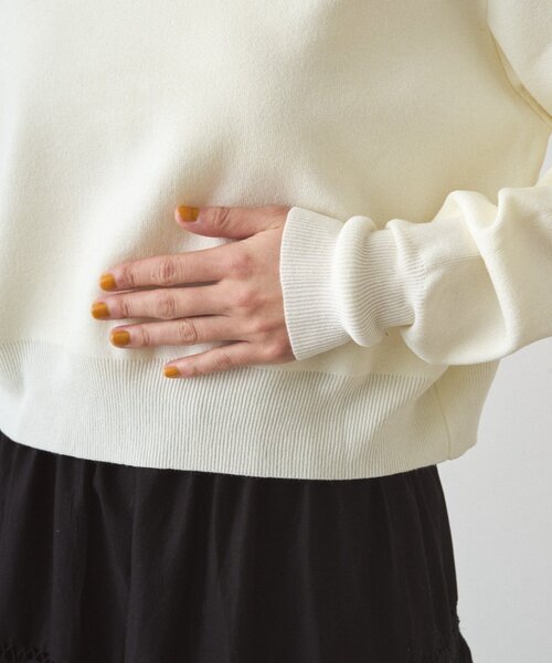 ジョーゼットオフショルニット（ニット/セーター）｜LOUNGEDRESS