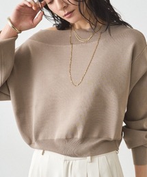 LOUNGEDRESS | ジョーゼットオフショルニット(ニット/セーター)