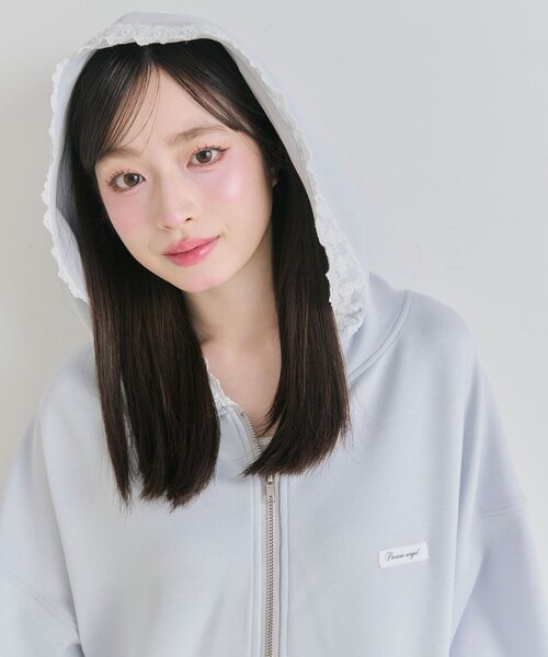 ♡♡新品未使用タグ付き♡♡リズレー♡♡レースパーカー♡♡ サイドハートバックルレースセットアップ ｜ LIZ LISA（リズリサ）公式