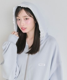 OLIVE des OLIVE | タグ付きレースパーカー(パーカー)