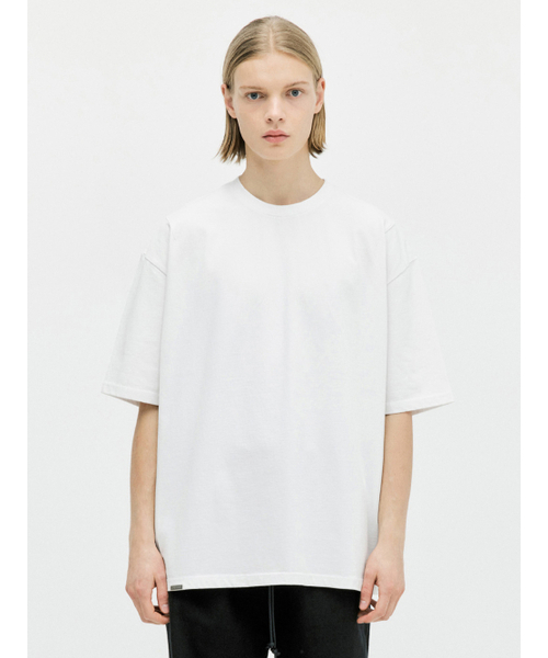 D.PRIQUE(ディープリーク)の「クラシックコットンTシャツ - ホワイト(Tシャツ/カットソー・メンズ・その他・MEDIUM/LARGE)」の1枚目の写真