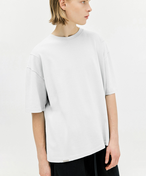 D.PRIQUE(ディープリーク)の「クラシックコットンTシャツ - ホワイト(Tシャツ/カットソー・メンズ・その他・MEDIUM/LARGE)」の9枚目の写真