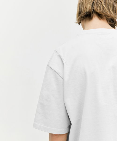 D.PRIQUE(ディープリーク)の「クラシックコットンTシャツ - ホワイト(Tシャツ/カットソー・メンズ・その他・MEDIUM/LARGE)」の8枚目の写真