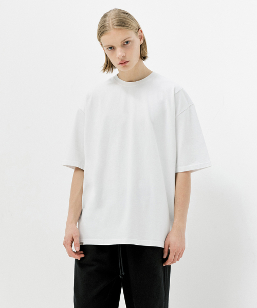 D.PRIQUE(ディープリーク)の「クラシックコットンTシャツ - ホワイト(Tシャツ/カットソー・メンズ・その他・MEDIUM/LARGE)」の7枚目の写真
