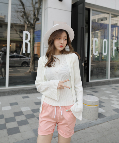 BBAEBBAE(ペッペ)の「ピンクパートバンディングショーツ(その他パンツ・レディース・ピンク・SMALL/MEDIUM/LARGE/X-LARGE)」の3枚目の写真
