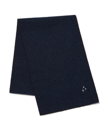 NEUFETBLEU（ヌフエブル）の「NEB basic muffler (navy)（マフラー）」