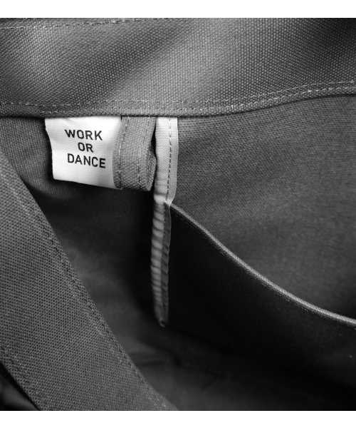 WORK OR DANCE（ワーク オア ダンス）の「003 LARGE GRAY（トートバッグ・メンズ・その他・FREE）」の7枚目の写真