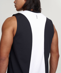 ONERM（ワンアルエム）の「Aerosilver Half Tank Black（Tシャツ/カットソー）」