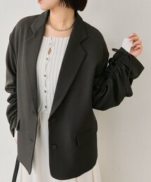 mystic | ドロストスリーブテーラードジャケット(テーラードジャケット)