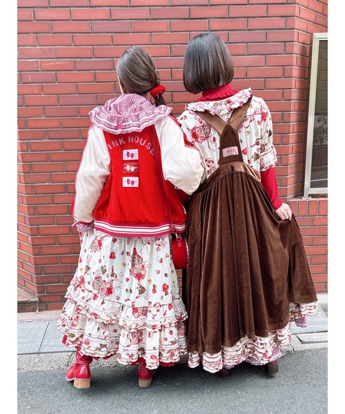 リボンいっぱいベロアシュシュ（シュシュ）｜PINK HOUSE（ピンクハウス