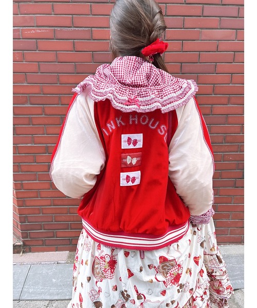 リボンいっぱいベロアシュシュ（シュシュ）｜PINK HOUSE（ピンクハウス