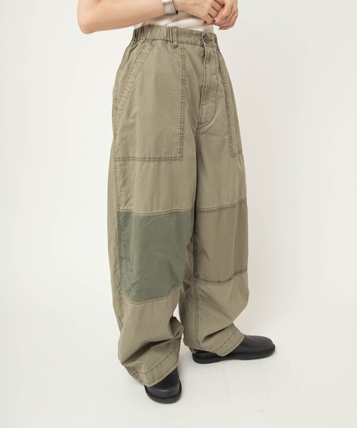 RNA-N（アールエヌエーエヌ）の「R4437 リメイクベイカーパンツ（その他パンツ・レディース・オリーブ/スミクロ・FREE）」の6枚目の写真