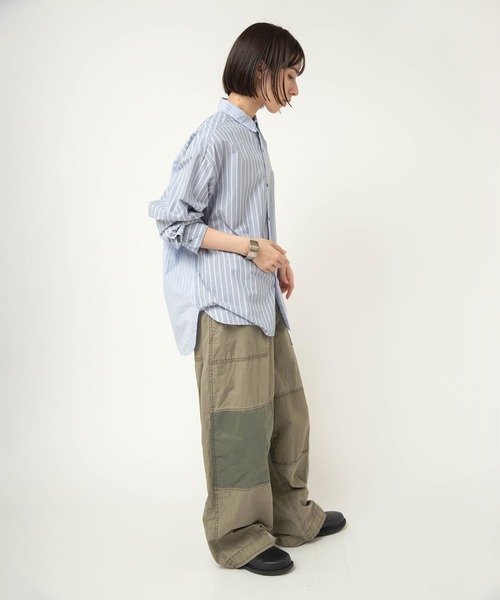 RNA-N（アールエヌエーエヌ）の「R4437 リメイクベイカーパンツ（その他パンツ・レディース・オリーブ/スミクロ・FREE）」の13枚目の写真