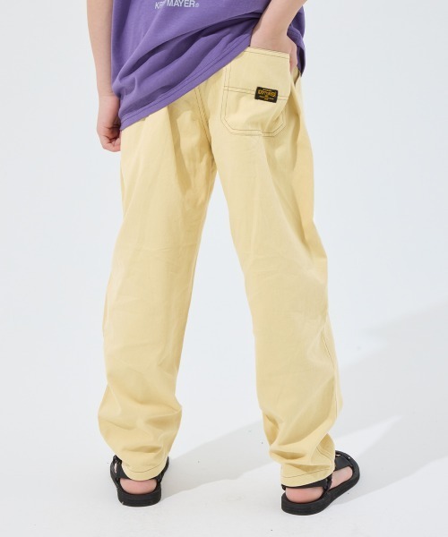 KRIFF MAYER Kid's Collection(クリフメイヤーキッズコレクション)の「9分丈シェフパンツ(その他パンツ・キッズ・チャコール/ベージュ/イエロー/オリーブ・120/130/140/150/160/170)」の10枚目の写真