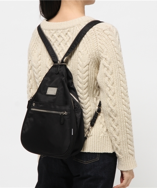 OUTLET(アウトレット)の「【WHO'S WHO gallery】RL2waypetitsack(バックパック/リュック・レディース・ブラック・FREE)」の10枚目の写真