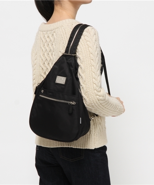 OUTLET(アウトレット)の「【WHO'S WHO gallery】RL2waypetitsack(バックパック/リュック・レディース・ブラック・FREE)」の11枚目の写真