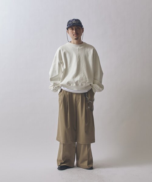 Lui's(ルイス)の「SURJENT レイヤードパンツ(その他パンツ・メンズ・ベージュ/ブラック・2/1)」の14枚目の写真