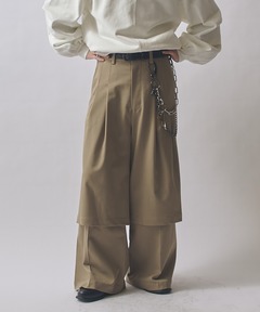 セール】Twill Wide Trousers（デニムパンツ）｜TODAYFUL（トゥデイ