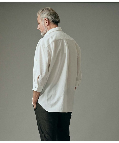 junhashimoto(ジュンハシモト)の「7SLEEVE SHIRTS(シャツ/ブラウス・メンズ・ホワイト・4/3)」の4枚目の写真