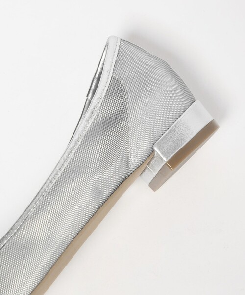 green label relaxing（グリーンレーベルリラクシング）の「ポインテッド チュール フラットシューズ（その他シューズ・レディース・シルバー/ブラック/その他1/ダークブラウン・25cm/24.5cm/24cm/23.5cm/23cm/22.5cm）」の15枚目の写真