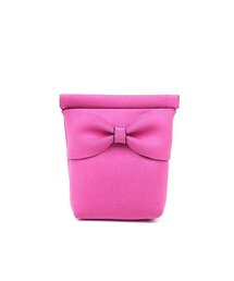 SUIN（スイン）の「リボンポーチ - インディピンク（ポーチ）」