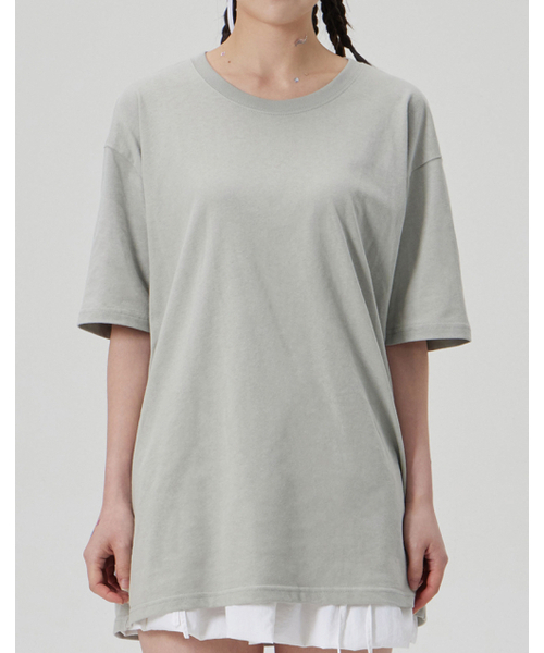 MAKEITTO（メイキット）の「[BASIC] CREW NECK TEE_MINT（Tシャツ/カットソー・メンズ・その他・MEDIUM/LARGE/X-LARGE/XX-LARGE）」の4枚目の写真