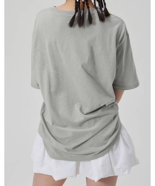 MAKEITTO（メイキット）の「[BASIC] CREW NECK TEE_MINT（Tシャツ/カットソー・メンズ・その他・MEDIUM/LARGE/X-LARGE/XX-LARGE）」の5枚目の写真