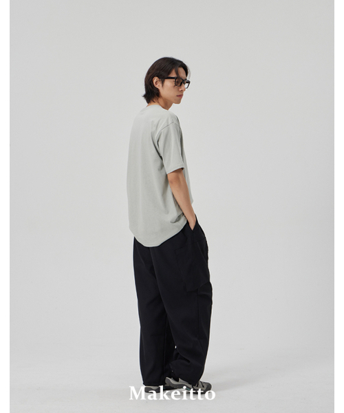 MAKEITTO（メイキット）の「[BASIC] CREW NECK TEE_MINT（Tシャツ/カットソー・メンズ・その他・MEDIUM/LARGE/X-LARGE/XX-LARGE）」の6枚目の写真