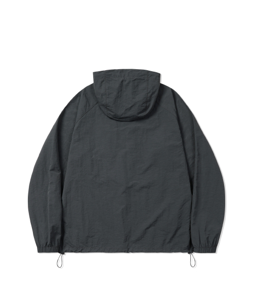 URBAN PLAYERS（アーバンプレイヤーズ）の「サラアノラックジャケット（チャコール）（ナイロンジャケット・レディース・チャコール・MEDIUM/LARGE）」の8枚目の写真