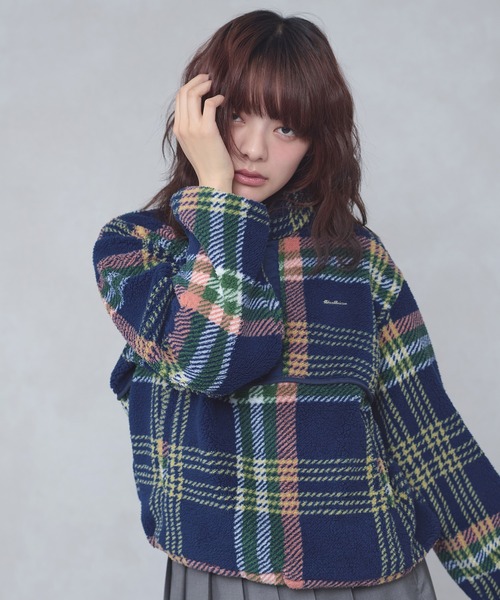 FCMM(エフシーエムエム)の「【日本限定】ASSORT FLEECE / アソートフリース(Tシャツ/カットソー・レディース・チェック/レオパード/ホワイト系その他・MEDIUM/SMALL)」の3枚目の写真
