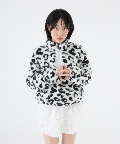 FCMM(エフシーエムエム)の「【日本限定】ASSORT FLEECE / アソートフリース(Tシャツ/カットソー・レディース・チェック/レオパード/ホワイト系その他・MEDIUM/SMALL)」の15枚目の写真