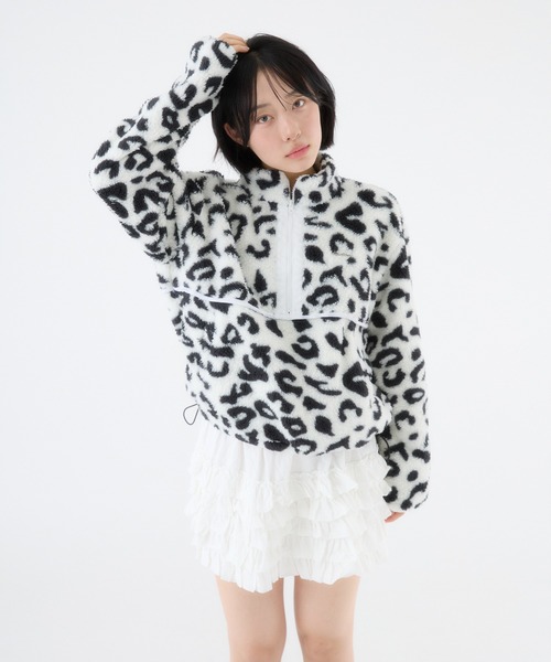 FCMM(エフシーエムエム)の「【日本限定】ASSORT FLEECE / アソートフリース(Tシャツ/カットソー・レディース・チェック/レオパード/ホワイト系その他・MEDIUM/SMALL)」の16枚目の写真