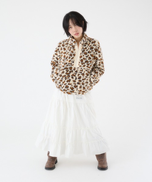 FCMM(エフシーエムエム)の「【日本限定】ASSORT FLEECE / アソートフリース(Tシャツ/カットソー・レディース・チェック/レオパード/ホワイト系その他・MEDIUM/SMALL)」の11枚目の写真