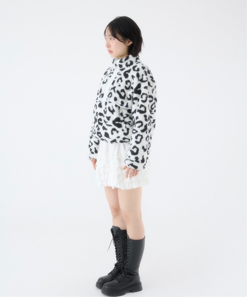 FCMM(エフシーエムエム)の「【日本限定】ASSORT FLEECE / アソートフリース(Tシャツ/カットソー・レディース・チェック/レオパード/ホワイト系その他・MEDIUM/SMALL)」の18枚目の写真