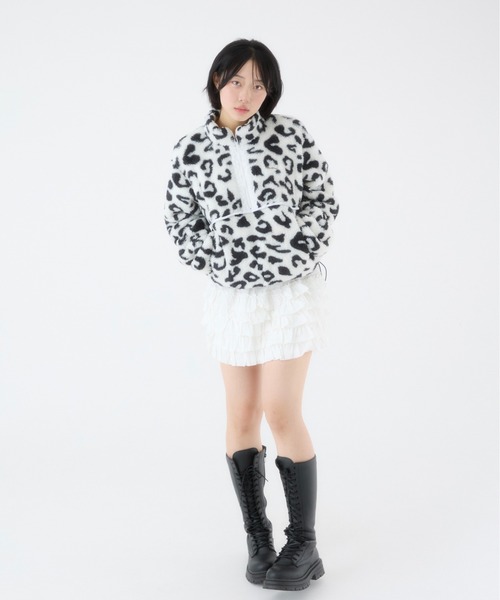 FCMM(エフシーエムエム)の「【日本限定】ASSORT FLEECE / アソートフリース(Tシャツ/カットソー・レディース・チェック/レオパード/ホワイト系その他・MEDIUM/SMALL)」の17枚目の写真