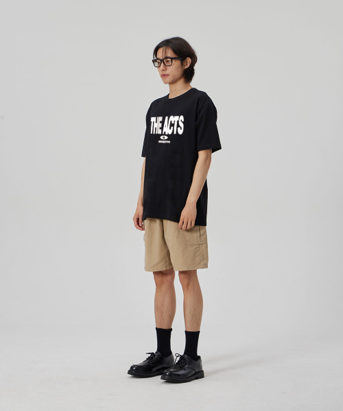 MAKEITTO（メイキット）の「[THE ACTS]CREW NECK TEE_BLACK（Tシャツ/カットソー・メンズ・その他・M/L/XL/XXL）」の3枚目の写真