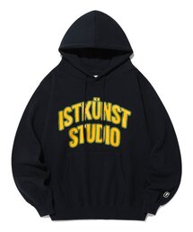 ISTKUNST | IK STUDIO HOODIE_NAVY(IK2DSMM407A)(パーカー)