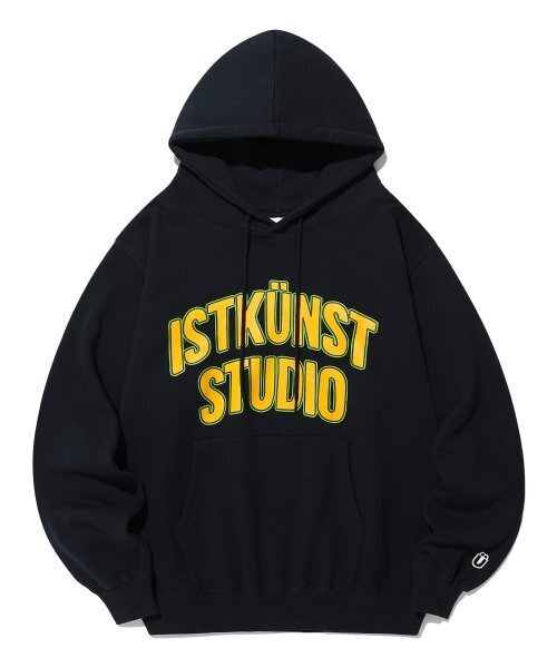 ISTKUNST(イストクンスト)の「IK STUDIO HOODIE_NAVY(IK2DSMM407A)(パーカー・レディース・ネイビー・L/M/S)」の1枚目の写真