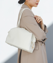 ＆MyuQ（アンドミューク）の「《追加・新色カラー別注》&MyuQ アンドミューク TAMTON ボストンバッグ（ショルダーバッグ）」