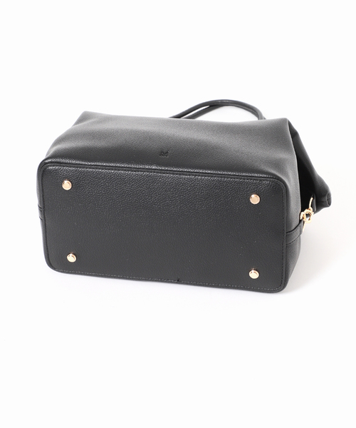 ＆MyuQ（アンドミューク）の「《追加・新色カラー別注》&MyuQ/アンドミューク TAMTON ボストンバッグ（ショルダーバッグ・レディース・ブラック/ホワイト・FREE）」の10枚目の写真