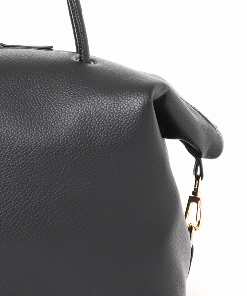 ＆MyuQ（アンドミューク）の「《追加・新色カラー別注》&MyuQ/アンドミューク TAMTON ボストンバッグ（ショルダーバッグ・レディース・ブラック/ホワイト・FREE）」の20枚目の写真