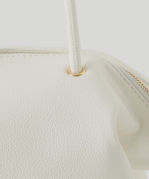 ＆MyuQ（アンドミューク）の「《追加・新色カラー別注》&MyuQ/アンドミューク TAMTON ボストンバッグ（ショルダーバッグ・レディース・ブラック/ホワイト・FREE）」の22枚目の写真