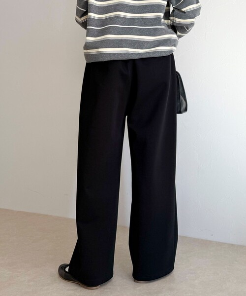 fredy emue（フレディエミュ）の「ポンチイージーベイカーパンツ（その他パンツ・レディース・ブラック/チャコールグレー/オフホワイト・38/36）」の16枚目の写真