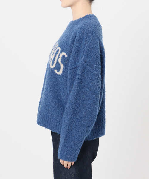 セール】《追加2》MIXブークレーロゴニット（ニット/セーター）｜B.C