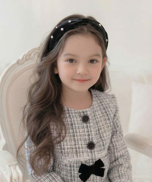 Rora(ローラ)の「アイリス セットアップスーツ(セットアップ・キッズ・ホワイト×ブルー・120cm/130cm/110cm)」の5枚目の写真
