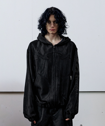 THEVINYLHOUSE（ザバイニルハウス）の「MESH GRID JACKET BLACK（その他アウター）」